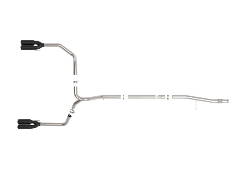 aFe Vulcan Series 3in 304SS DPF - Back 20 - 21 GM Trucks L6 - 3.0L (td) LM2 - Dual Black Tip - My Store