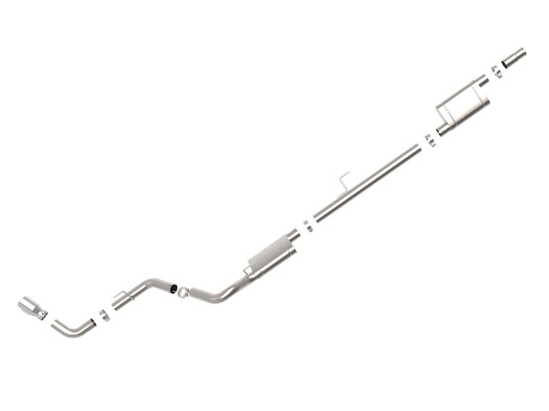 aFe Apollo GT Series 409 Stainless Steel Cat - Back Exhaust 2020 Jeep Gladiator 3.6L - Polished Tip - My Store