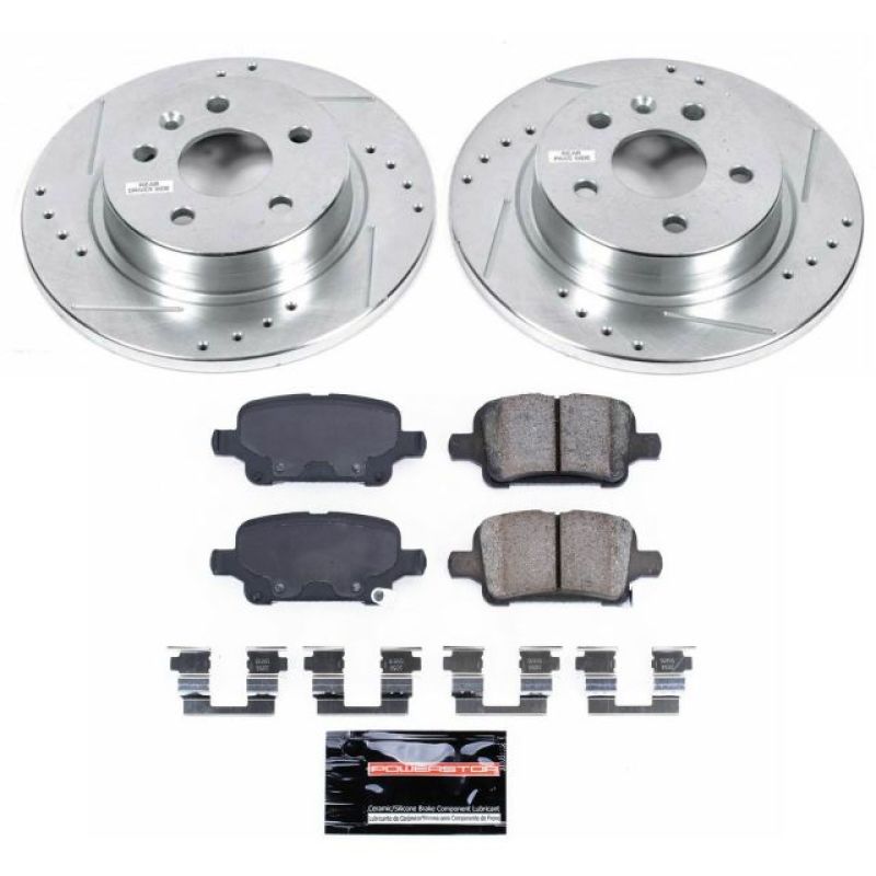 Power Stop 2016 Chevrolet Cruze Rear Z23 Evolution Sport Brake Kit - My Store