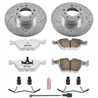 Power Stop 94 - 95 BMW 540i Front Z26 Street Warrior Brake Kit - My Store