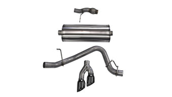 compare product Corsa 2015-2020 Chevy Tahoe/GMC Yukon Cat-Back Exhaust Sport 3in Single Side Twin Black 4in Tips