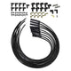 Moroso Universal HEI/Non - HEI Style Caps Ultra 40 8mm Multi - Angle Boot Spark Plug Wire Set - Black - My Store
