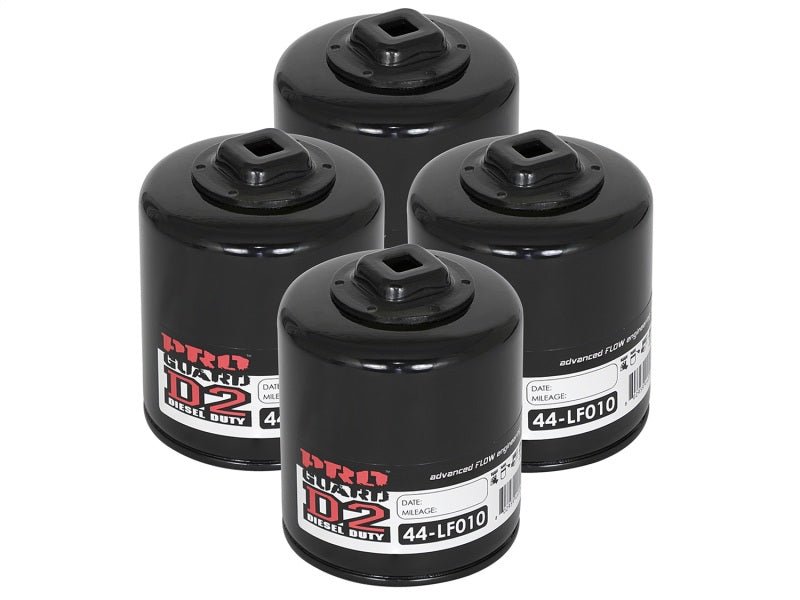 aFe Pro GUARD D2 Oil Filter 00 - 14 GM Gas Trucks V6 4.3L (4 Pack) - My Store