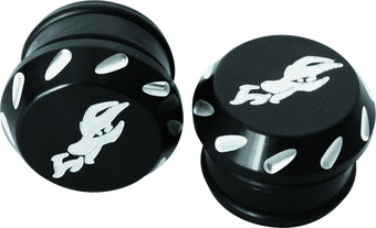 compare product DragonFire Racing Billet Tube Endcap 1.5 in . - Black Anodized