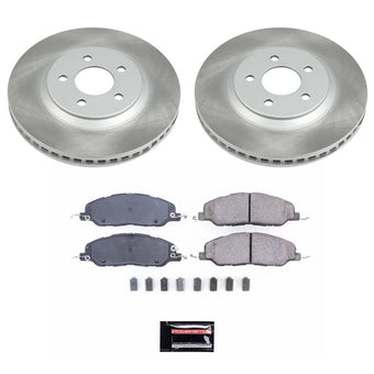 compare product Power Stop 11-14 Ford Mustang Front Semi-Coated Rotor Kit