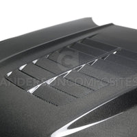 Anderson Composites 15 - 17 Ford Mustang (Excl. GT350/GT350R) Double Sided Type - GT5 Carbon Fiber Hood - My Store