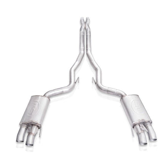 compare product Stainless Works 2015+ Ford Shelby GT350 Redline Factory Connect X-Pipe Catback Exhaust w/Valves