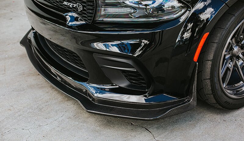 Anderson Composites 20 - 21 Dodge Charger Widebody Type - MB Carbon Fiber Front Splitter - My Store