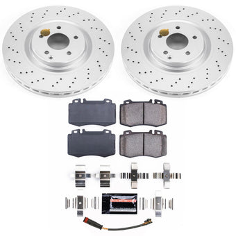 compare product Power Stop 07-10 Mercedes-Benz SLK55 AMG Front Z23 Coated Brake Kit