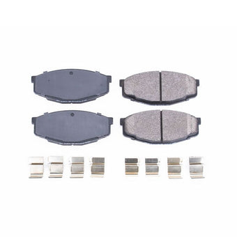 compare product Power Stop 87-95 Toyota Pickup Front Z17 Evolution Ceramic Brake Pads w/Hardware