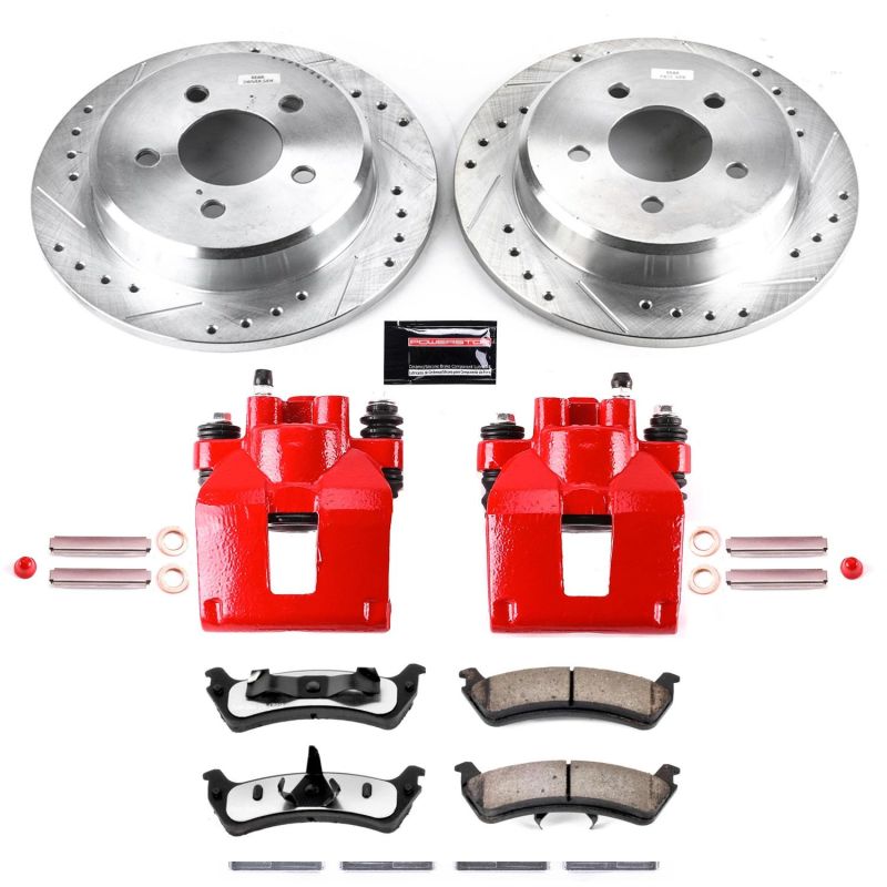 Power Stop 95 - 01 Ford Explorer Rear Z36 Truck & Tow Brake Kit w/Calipers - My Store