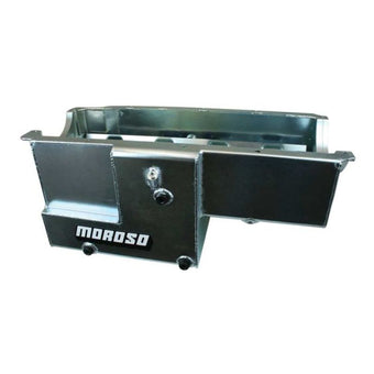 compare product Moroso BBC Marine Full Fabricated 10in Deep Sump Oil Pan