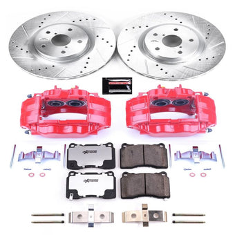 compare product Power Stop 05-14 Subaru Impreza Front Z26 Street Warrior Brake Kit w/Calipers