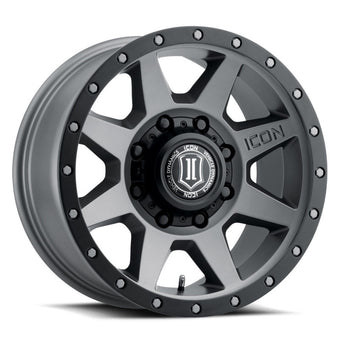 compare product ICON Rebound HD 18x9 8x170 6mm Offset 5.25in BS 125mm Bore Titanium Wheel