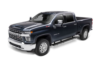 compare product N-Fab Growler Fleet 2019 Chevy/GMC 1500 Crew Cab - Cab Length - Tex. Black - 7in