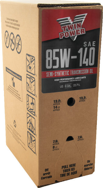 compare product Twin Power 85W140 Semi-Synthetic Transmission Lube - 6 Gallon Bag-In-Box