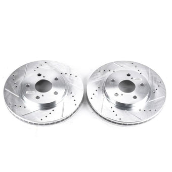compare product Power Stop 2002 Lexus ES300 Front Evolution Drilled & Slotted Rotors - Pair