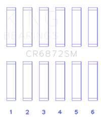 King Engine Bearings Toyota 1GR - FE Connecting Rod Bearing Set - Size STD - My Store