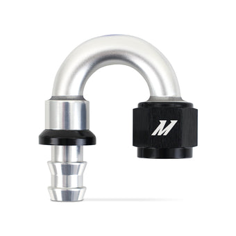 compare product Mishimoto 180 Degree Push Lock Fitting - 8AN