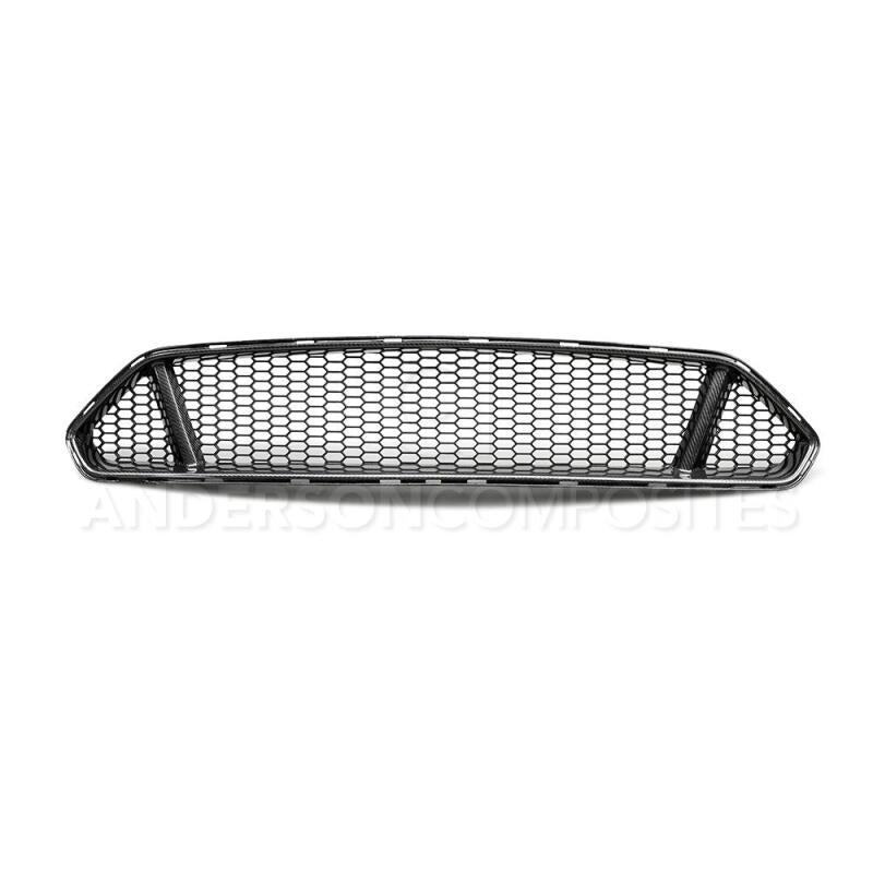 Anderson Composites 2018 Ford Mustang Type - GT Carbon Fiber Upper Grille - My Store