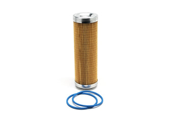 compare product Fuelab 10 Micron Paper Replacement Element - 5in w/2 O-Rings & Instructions