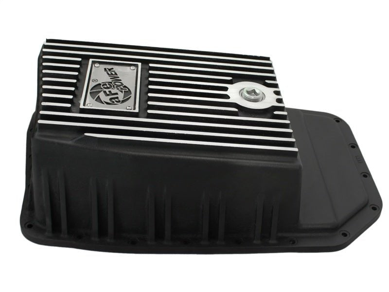 aFe Power Transmission Pan Black Machined 09 - 14 Ford 6R80 F - 150 Trucks - My Store