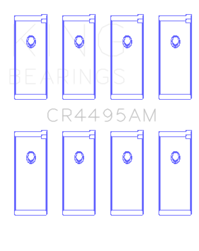 King Engine Bearings Mazda E3/E5/(Size +0.25mm) Connecting Rod Bearing Set - My Store