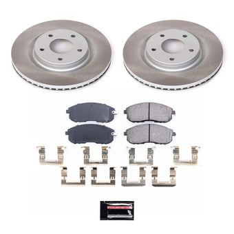 compare product Power Stop 2019 Nissan Sentra Front Semi-Coated Rotor Kit