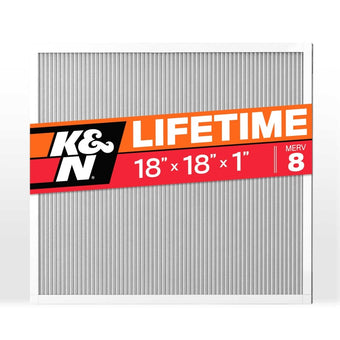 compare product K&N HVAC Filter 18 X 18 X 1 Merv 8