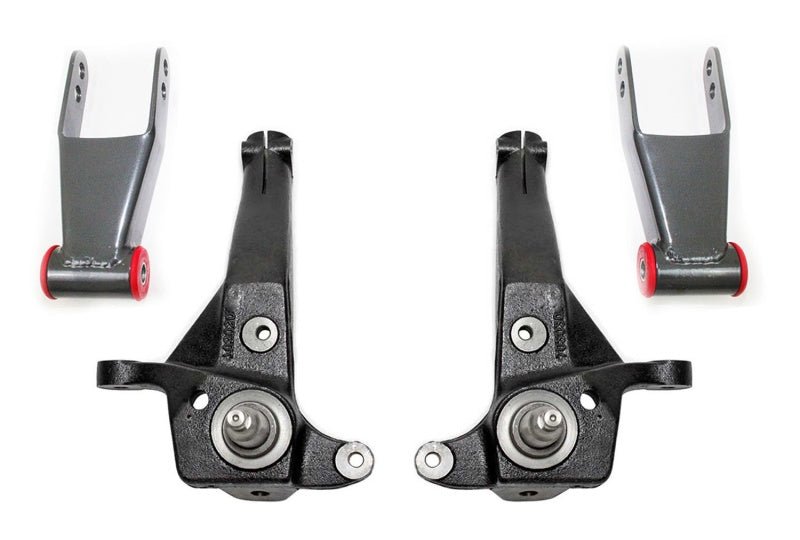 MaxTrac 98 - 00 Ford Ranger 2WD w/Coil Susp. (Non Stabilitrak) 4in/2in Spindle Lift Kit - My Store