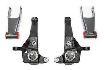 compare product MaxTrac 98-00 Ford Ranger 2WD w/Coil Susp. (Non Stabilitrak) 4in/2in Spindle Lift Kit