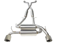 aFe Takeda 2 - 1/2in 304SS Cat - Back Exhaust Infiniti G37 08 - 13/Q60 14 - 15 V6 - 3.7 w/ Polished Tips - My Store