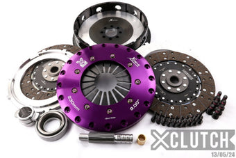 compare product XClutch 91-98 Nissan 180SX S13 2.0L 9in Twin Solid Organic Clutch Kit