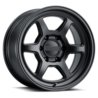 compare product Kansei K14MB Roku 17x8.5in / 5x150 BP / 0mm Offset / 110.3mm  Bore - Matte Black