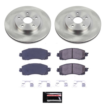 compare product Power Stop 19-22 Subaru Forester Front Semi-Coated Rotor Kit