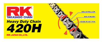 compare product RK Chain 420H-130 - Natural