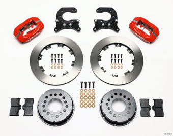compare product Wilwood Forged Dynalite P/S Rear Kit Red Chev 12 Bolt w C-Clips