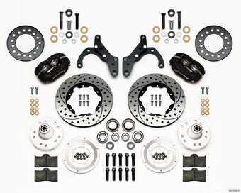 compare product Wilwood Forged Dynalite Front Kit 11.00in Drilled 69-70 Impala Drum/Disc 69-82 Vette