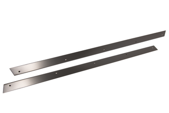 compare product Kentrol 55-83 Jeep CJ5 Rocker Guards Black Powdercoat Stainless