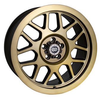 compare product Enkei Matrix 17x9 6x139.7 10mm Offset 108mm Bore Brushed Gold Wheel