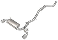 aFe POWER Takeda 2021 Toyota Supra 2.0L (t) 2.5in - 3in 304 SS CB Exhaust w/ Polished Tips - My Store