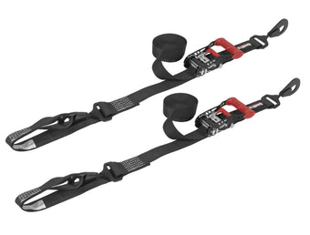 compare product SpeedStrap 1 1/2In x 10Ft Ratchet Tie-Down w/ Soft-Tie (2 Pack) - Black