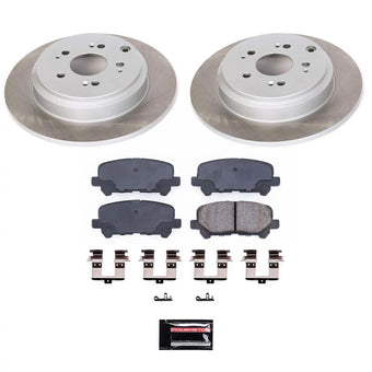 compare product Power Stop 09-11 Honda Pilot Rear Semi-Coated Rotor Kit