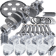Eagle Chevy 350 1Pc 3.750in Crank 5.700in I - Beam Rods - 10cc 4.030in Pistons Balanced Assembly - My Store
