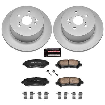 compare product Power Stop 08-13 Toyota Highlander Rear Z17 Evolution Geomet Coated Brake Kit