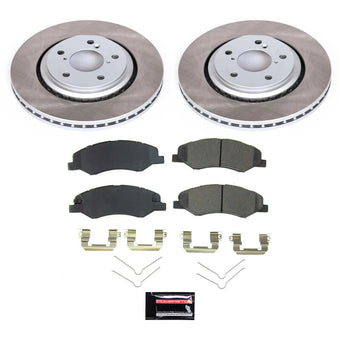 compare product Power Stop 18-22 Honda Odyssey Front Semi-Coated Rotor Kit