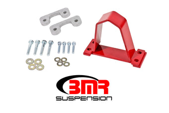 compare product BMR 16-17 6th Gen Camaro Front Driveshaft Safety Loop - Red