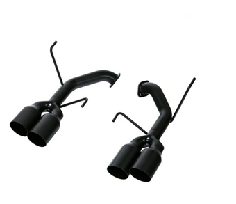 compare product REMARK 2022+ Subaru WRX VB Stainless Single Wall Tip (4in) Axle Back Exhaust- Cerakote Black Coating