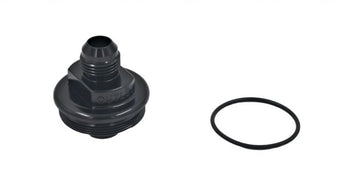 compare product Fuelab Replacement Filter Cap -10AN Outlet - Black