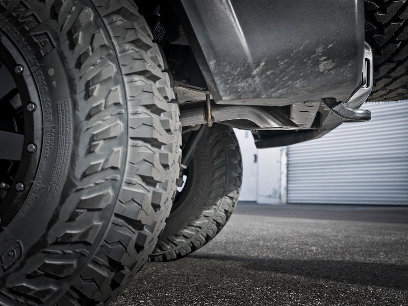 aFe MACH Force - Xp Axle - Back Exhaust System w/No Tip 18 - 20 Jeep Wrangler L4 - 2.0T / V6 - 3.6L - My Store